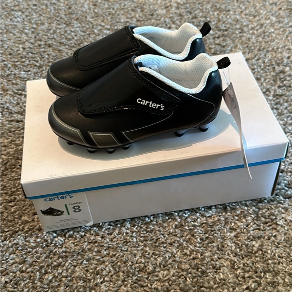 Carter's Black and White Kids Sneakers
